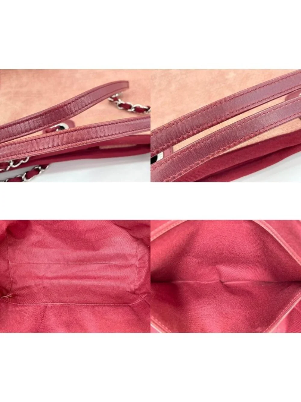 Chanel Tote Deauville Pink